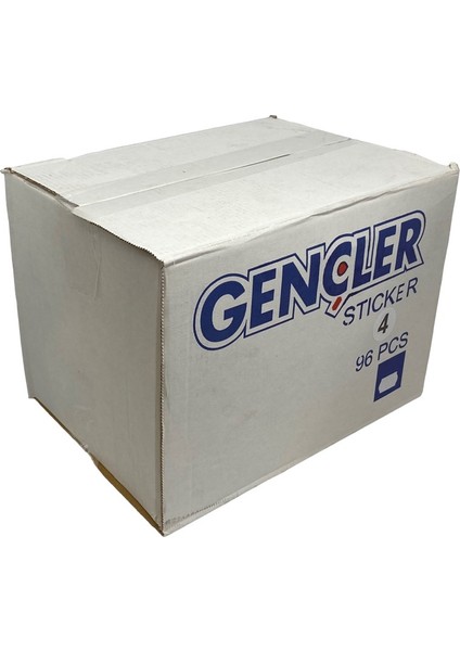 Etiketleme Makinesi Çok Yapışkanlı 4 No Etiket 96Adet modelleri