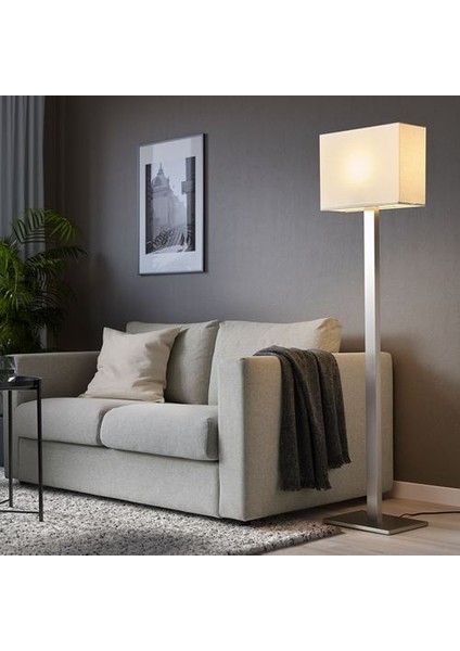 Tomelılla Yer Lambası, Nikelaj Kaplama-Beyaz, 150 cm fiyatları