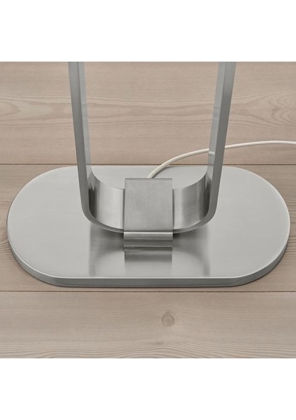 Uppvınd Yer Lambası, Nikelaj Kaplama-Beyaz, 150 cm fiyatları