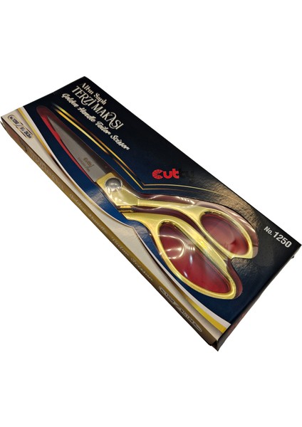 Altın Saplı Terzi Makası 9-1/2 Inç 24.2cm / NO.1250