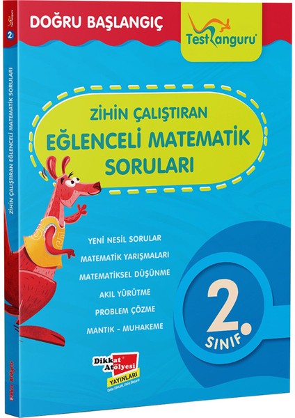 2. Sınıf Zihin Çalıştıran Eğlenceli Kanguru Matematik Soruları