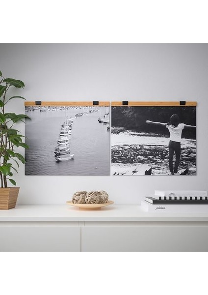 Vısbäck Poster Askısı, Bambu, 61 cm
