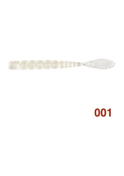 Aji Worm Fla-Fla Worm 5cm 15 Adet 006