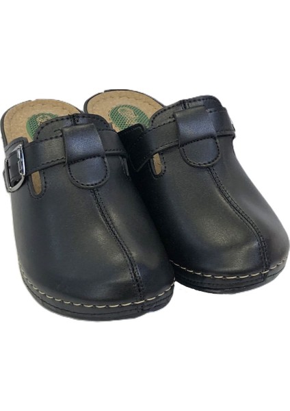 Önü Kapalı Tokalı Model Günlük Ortopedik Kadın Anne Terliği fiyatları