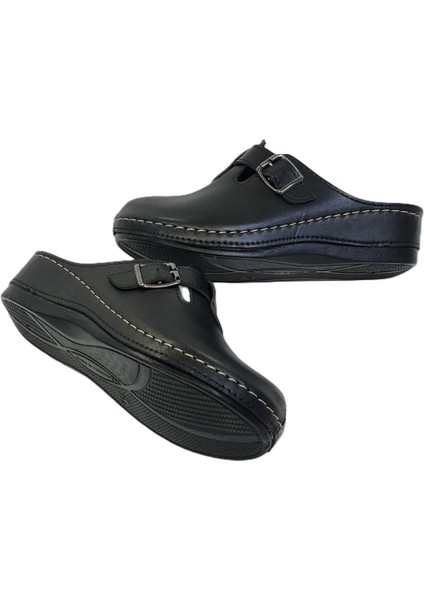 Önü Kapalı Tokalı Model Günlük Ortopedik Kadın Anne Terliği fırsatları