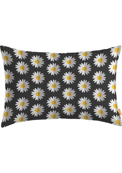 Çiçek Dikdörtgen Kırlent Kılıf DS17