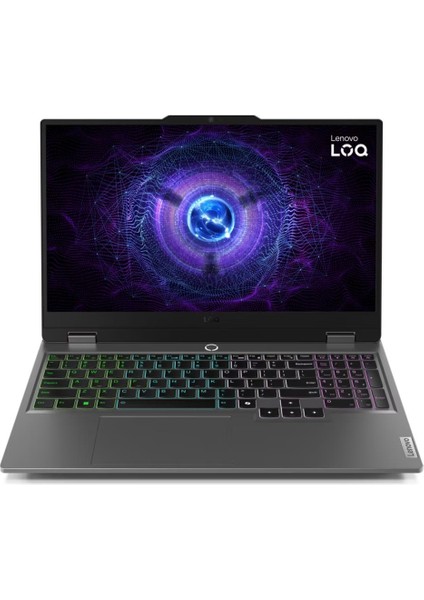 Lenovo Loq 15IRX9 I7-13650HX 16GB Ddr5 512GB SSD RTX4060 Gddr6 8gb (115W) 15.6" Fhd IPS 144Hz G-Sync Freedos Gaming Notebook Csrtech Çanta Hediyeli
