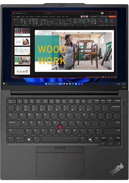 Thinkpad E14 Gen6 Intel Core Ultra 5 125U 80GB 1tb SSD Intel® Aı Boost 14" Wuxga IPS Freedos Taşınabilir Bilgisayar 21M7002PTXF27 + Zetta Çanta