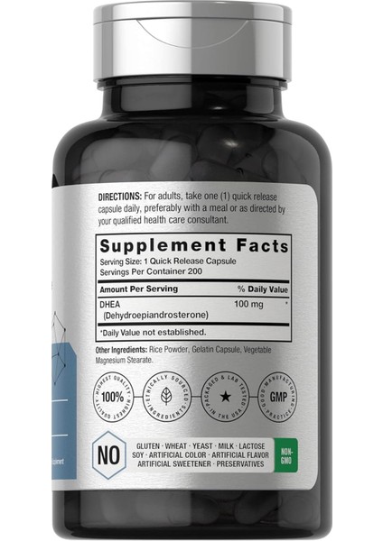 Horbäach Dhea 100 Mg 200 Kapsül modelleri