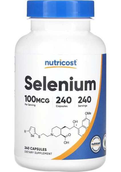 Selenium 100 Mcg 240 Kapsül