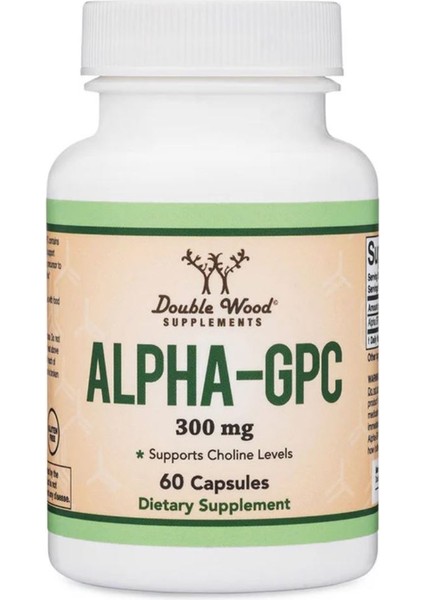 Alpha-Gpc 300 mg 60 Kapsül
