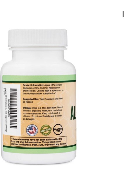 Alpha-Gpc 300 mg 60 Kapsül modelleri