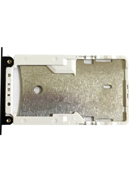 Xiaomi Redmi 4 Uyumlu Hafıza Kart + Sim Metali Beyaz