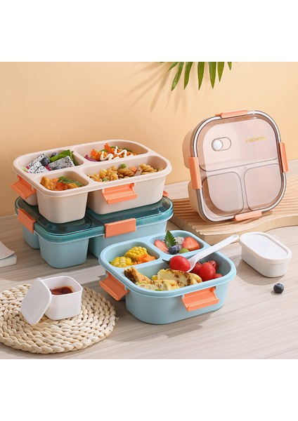 Dört Bölmeli Plastik Öğle Yemeği Kutusu (Yurt Dışından) modelleri