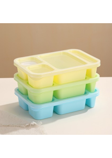 Üç Parçalı Plastik Öğle Yemeği Kutusu Seti (Yurt Dışından)