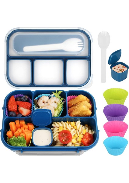 Taşınabilir Öğle Yemeği Kutusu Yetişkinler Için Isıtılabilir Öğle Yemeği Kutusu 7 Parça (Yurt Dışından)