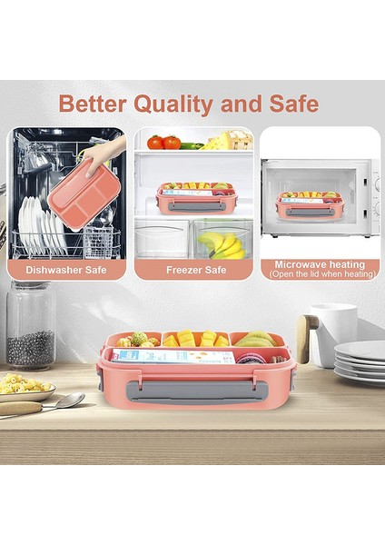 Taşınabilir Öğle Yemeği Kutusu Yetişkinler Için Isıtılabilir Öğle Yemeği Kutusu 7 Parça (Yurt Dışından) modelleri