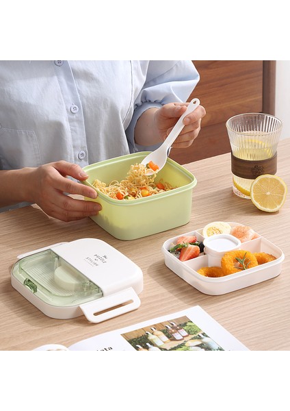 Çift Katmanlı Salata Öğle Yemeği Kutusu Taşınabilir Yemek Kabı (Yurt Dışından) modelleri