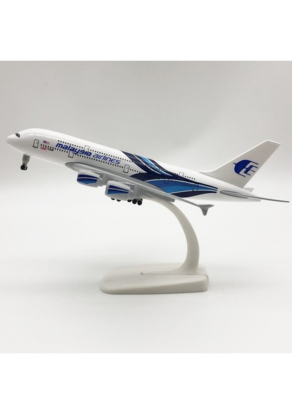 Malezya A380 20CM Alaşım Uçak Modeli (Yurt Dışından)