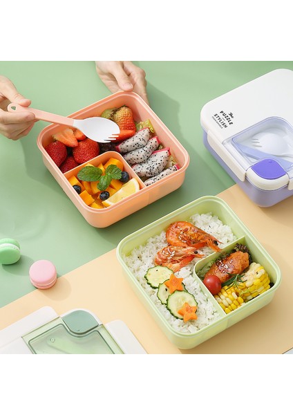 Square Taşınabilir Çocuk Öğle Yemeği Kutusu (Yurt Dışından) modelleri