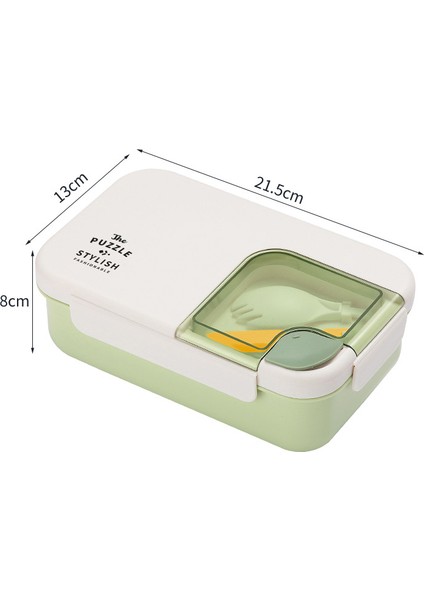 Dikdörtgen Öğrenci Plastik Öğle Yemeği Kutusu (Yurt Dışından)