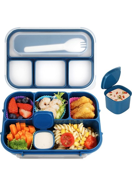 Isıtmalı Öğle Yemeği Kutusu Taşınabilir Öğle Yemeği Kutusu Ikili Set (Yurt Dışından)