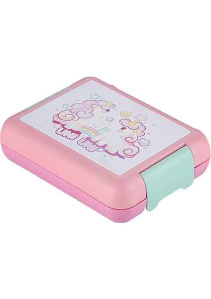 Cartoon Kids Lunch Box With Dividers (Yurt Dışından)