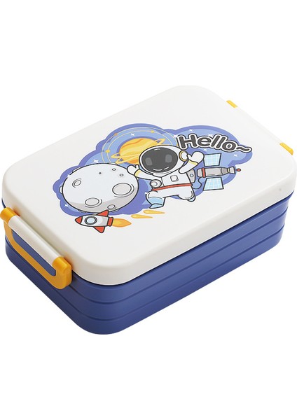 Karikatür Çocuk Öğle Yemeği Kutusu Öğrenci Öğle Yemeği Kutusu (Yurt Dışından)