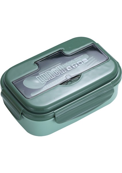 Üç Bölmeli Taşınabilir Öğle Yemeği Kutusu 1,1l (Yurt Dışından)