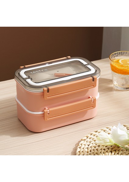 Taşınabilir Çift Duvar Paslanmaz Çelik Yetişkin Öğle Yemeği Kutusu (Yurt Dışından)