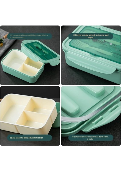 Mühürlü Bölmeli Isıtmalı Öğle Yemeği Kutusu (Yurt Dışından) fiyatları