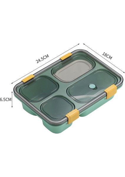 Plastik Öğle Yemeği Kutusu Taşınabilir Öğle Yemeği Kutusu (Yurt Dışından)