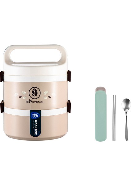 Çift Duvarlı Isıtılabilir Mühürlü Öğle Yemeği Kutusu (Yurt Dışından)