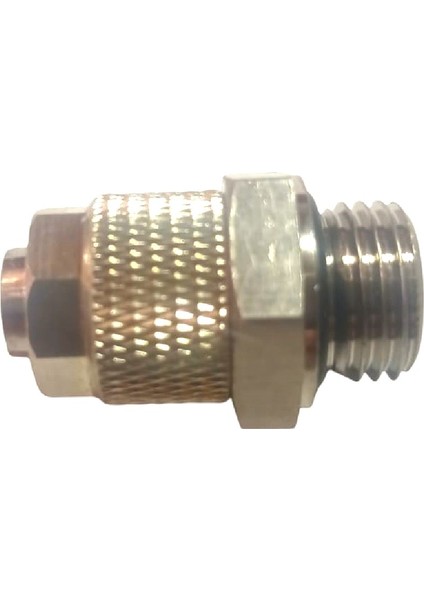 1/4 Diş Sıkma Nipel 10MM Hortum Için Metal (1 Adet)