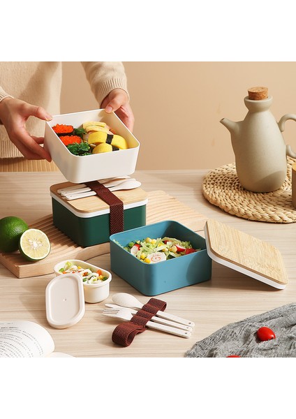Japon Tarzı Ahşap Öğle Yemeği Kutusu (Yurt Dışından) fiyatları