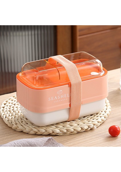 Katlanabilir Çift Katmanlı Öğle Yemeği Kutusu (Yurt Dışından)