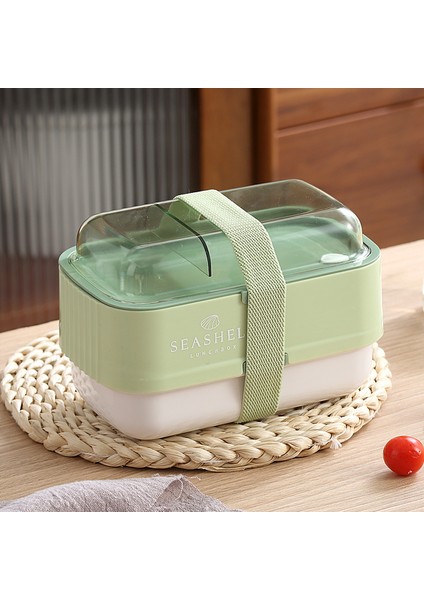 Katlanabilir Çift Katmanlı Öğle Yemeği Kutusu (Yurt Dışından)