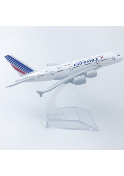 French A380 16CM Alaşım Uçak Modeli (Yurt Dışından)