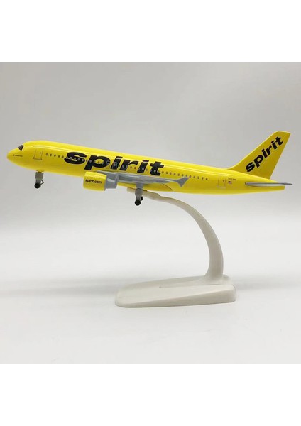 American Spirit Airlines 320 20CM Alaşım Uçak Modeli (Yurt Dışından)