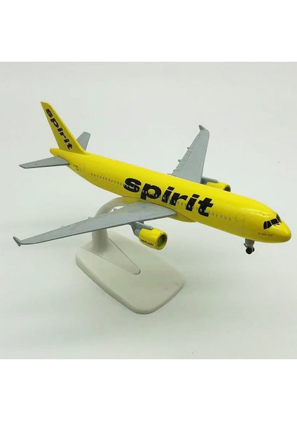 American Spirit Airlines 320 20CM Alaşım Uçak Modeli (Yurt Dışından)