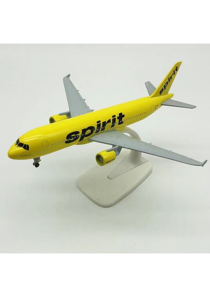 American Spirit Airlines 320 20CM Alaşım Uçak Modeli (Yurt Dışından)