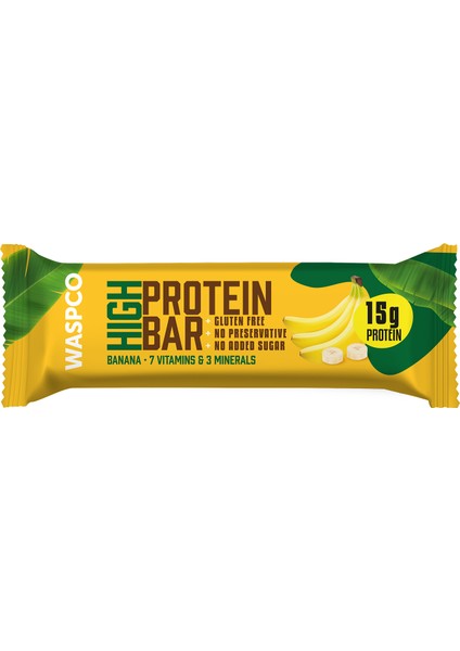 Muzlu Yüksek Protein Bar 50g x 12 Adet