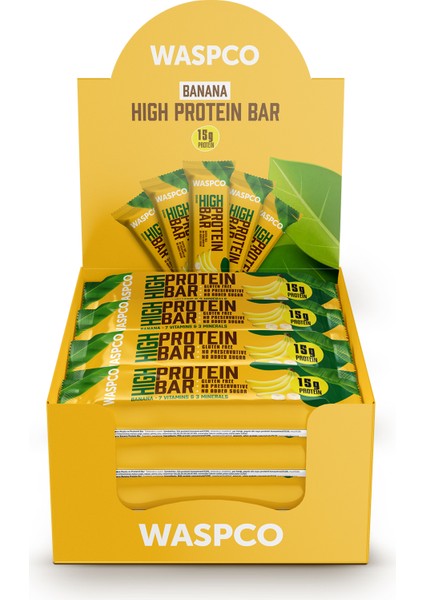 Muzlu Yüksek Protein Bar 50g x 12 Adet