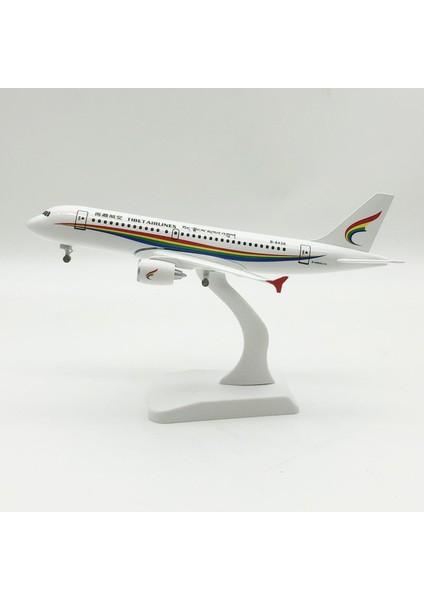 Çin Tibet Havayolları A321 20CM Alaşım Uçak Modeli (Yurt Dışından)