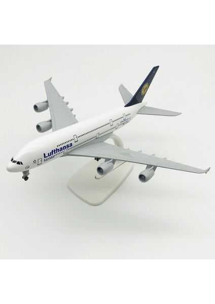 Alman Lufthansa A380 20CM Alaşım Uçak Modeli (Yurt Dışından) modelleri