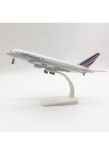 French A380 20CM Alaşım Uçak Modeli (Yurt Dışından)