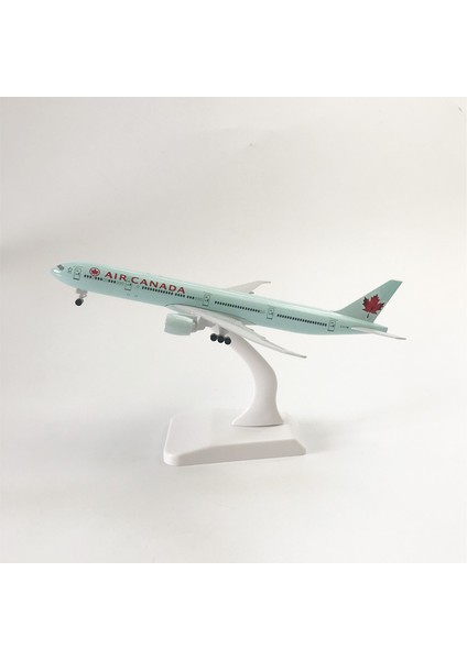 Air Canada 777 20CM Alaşım Uçak Modeli (Yurt Dışından)