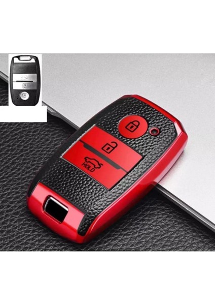 Kia Rio Ceed Soul Sportage Sorento Carens Picanto Uyumlu Anahtar Kılıfı 2.Resime Bakınız