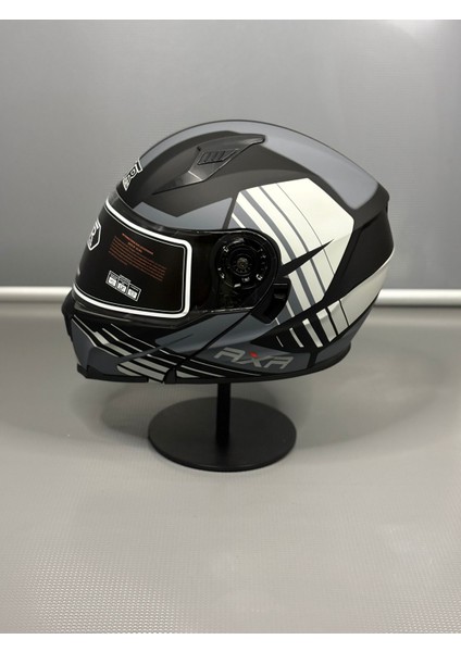 Rxr Helmets Jk-908 Güneş Vizörlü Çene Açılır Kask