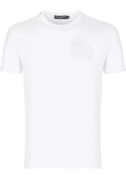 White Fitted T-Shirt